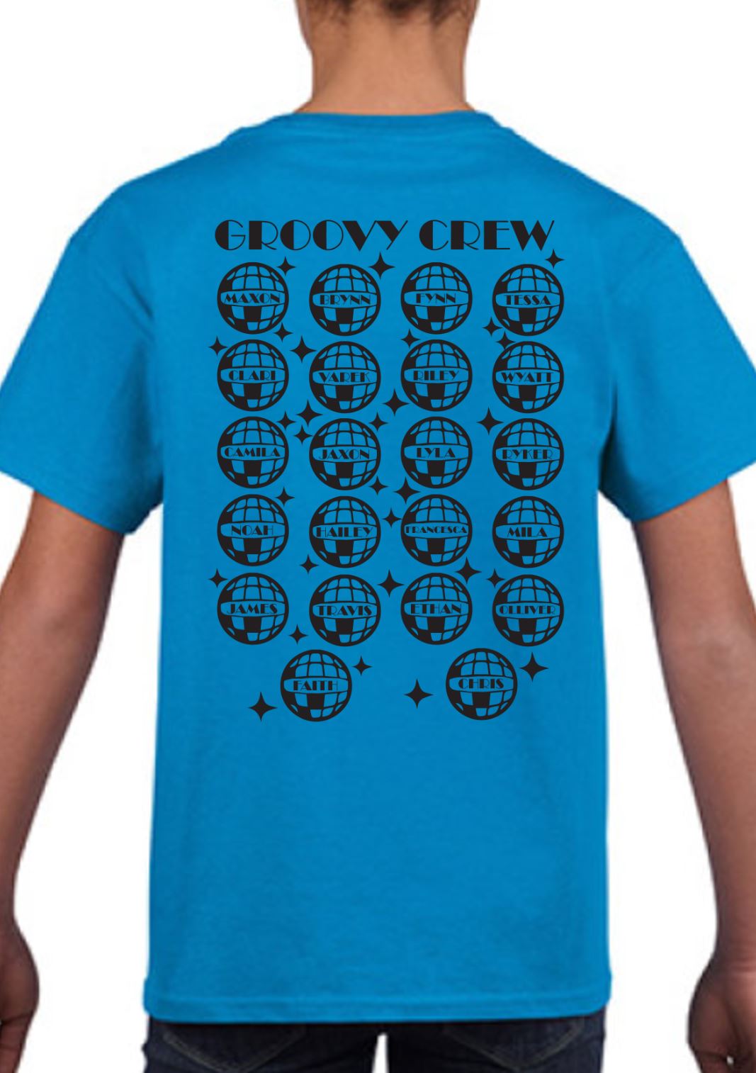 Mrs Burns Groovy Crew T-Shirts