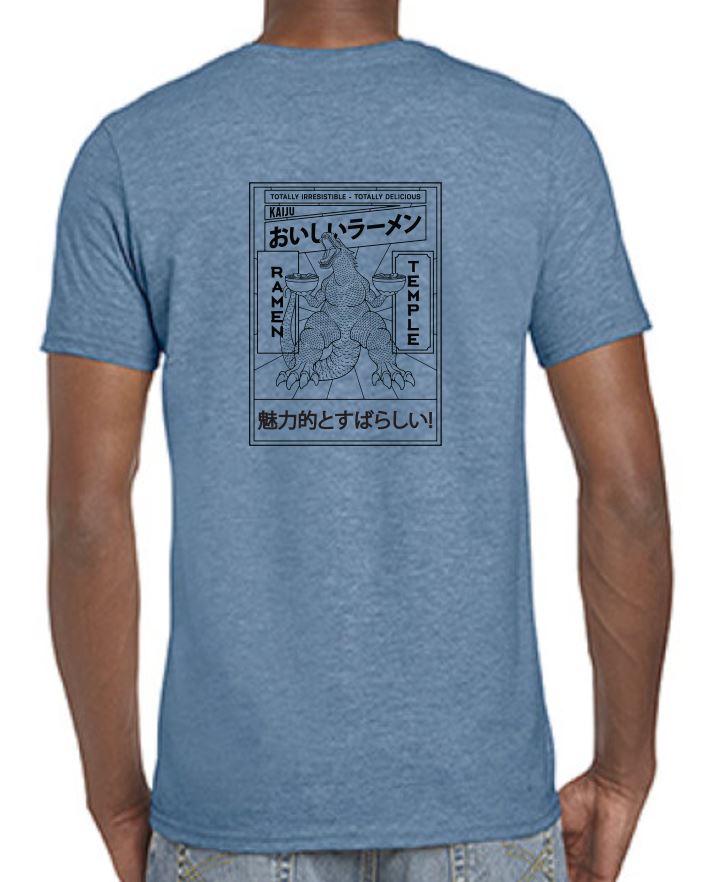 Gildan Soft style Adult T-Shirt--Godzilla Kaiju