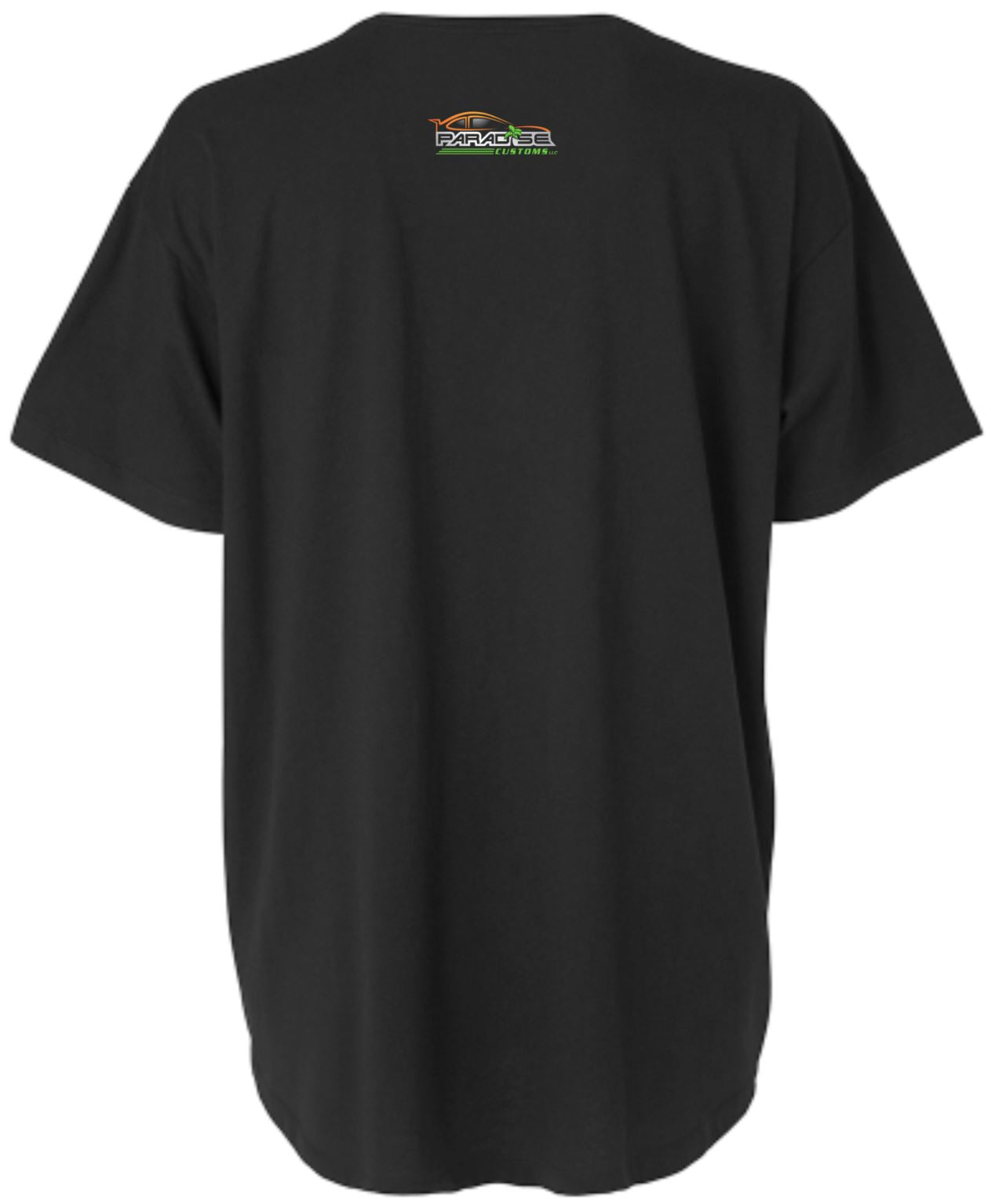 Paradise Customs Back Logo Next Level Apparel Women's Ideal Flow Tee