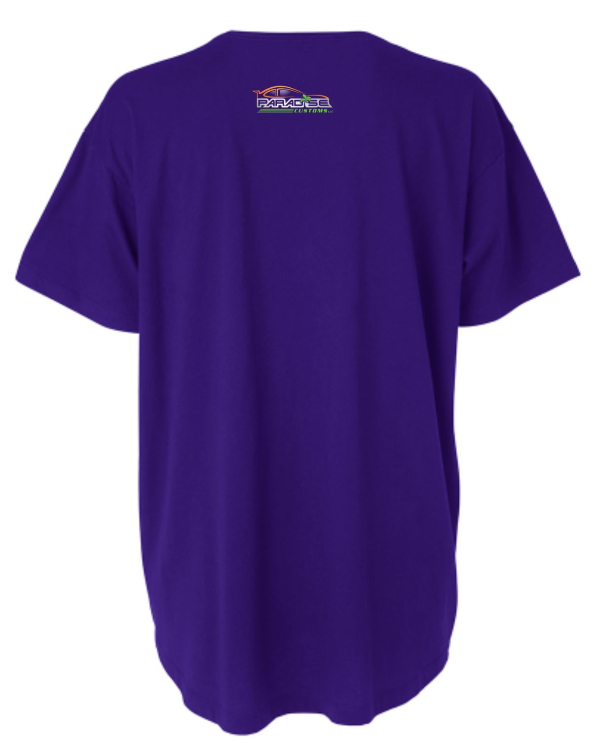 Paradise Customs Back Logo Next Level Apparel Women's Ideal Flow Tee