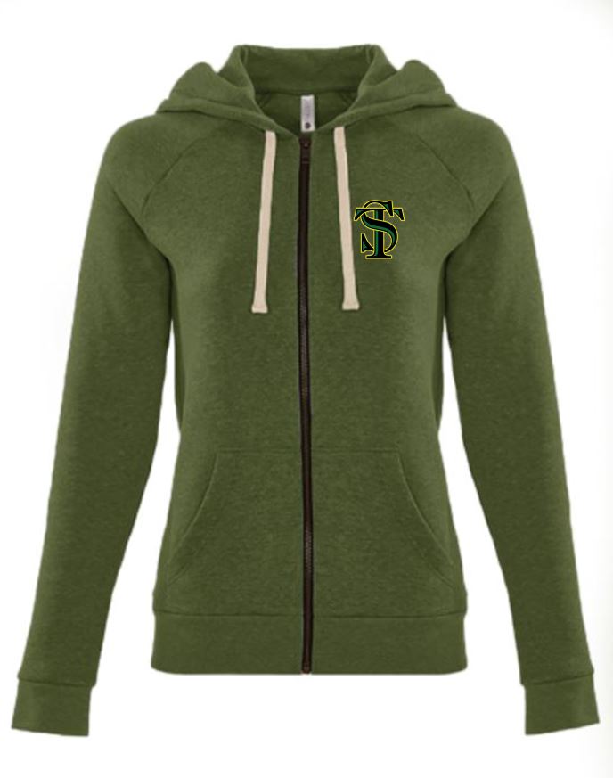 STCS woman's zip hoodie