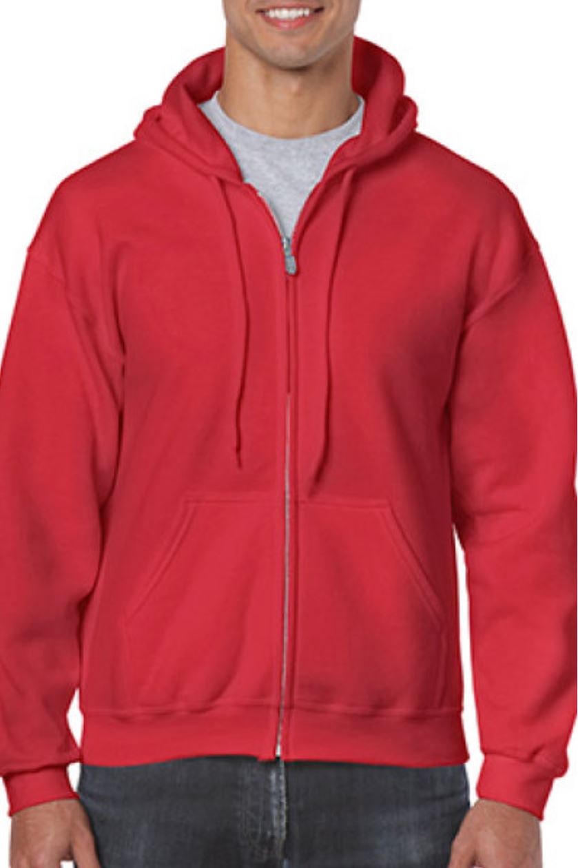 Gildan Adult Heavy Blend Full Zip Hooded Sweatshirt