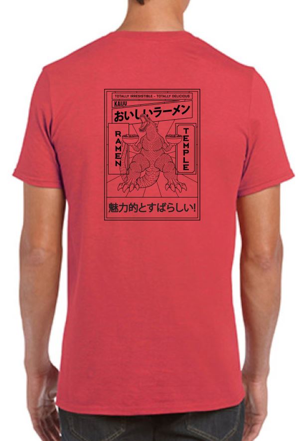 Gildan Soft style Adult T-Shirt--Godzilla Kaiju